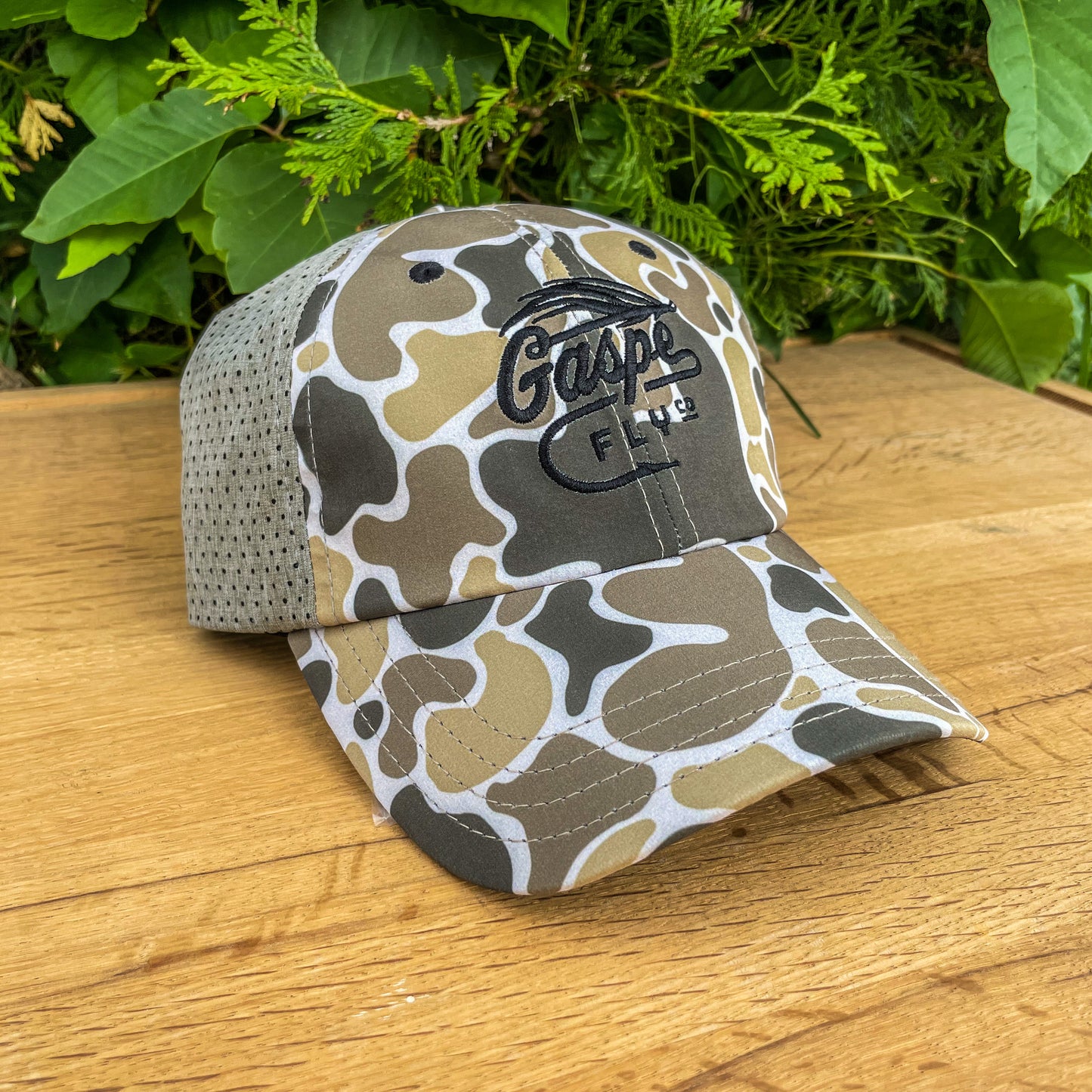 GFC Dad Hat - Duck Marsh Camo Light