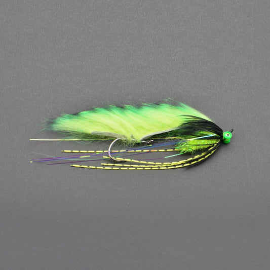 Zonker Leech - Chartreuse Tiger Stripe