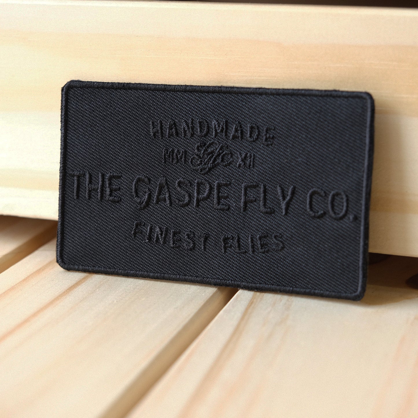 GFC Patch - Black on Black