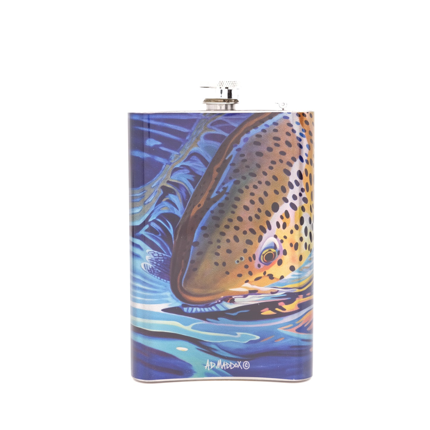 MFC Hip Flask - Maddox's Salmonfly Snack