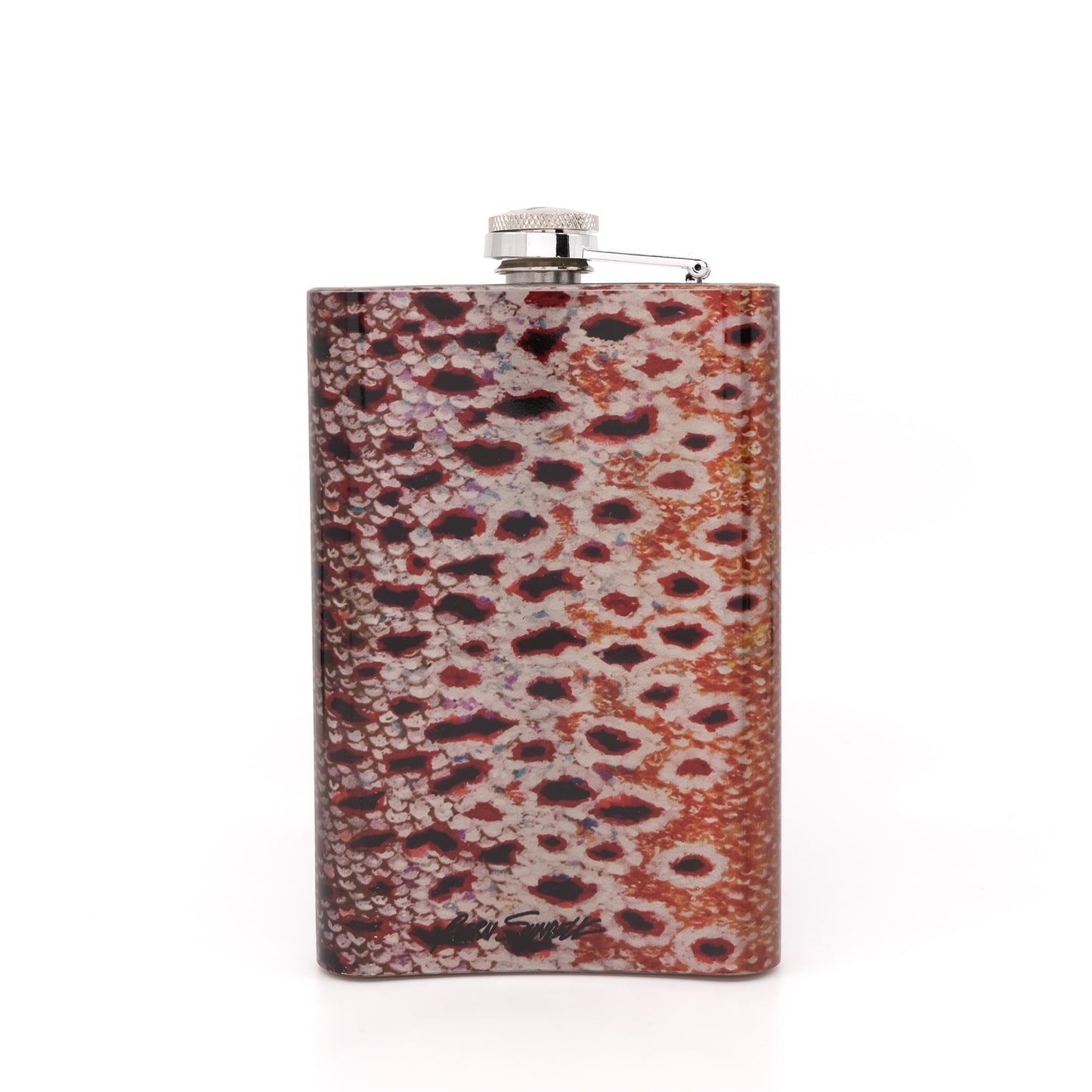 MFC Hip Flask - Sundell's Brown Trout Skin