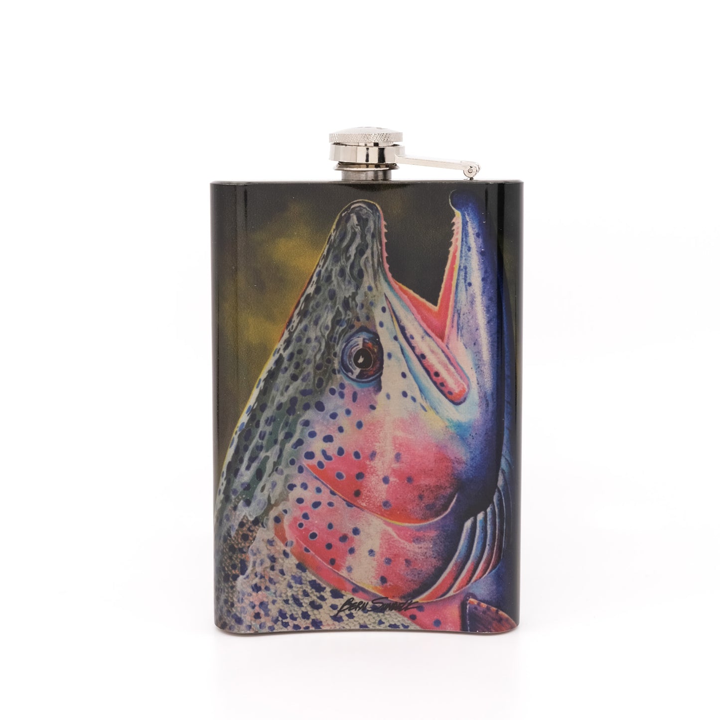 MFC Hip Flask - Sundell's Winter Rainbow