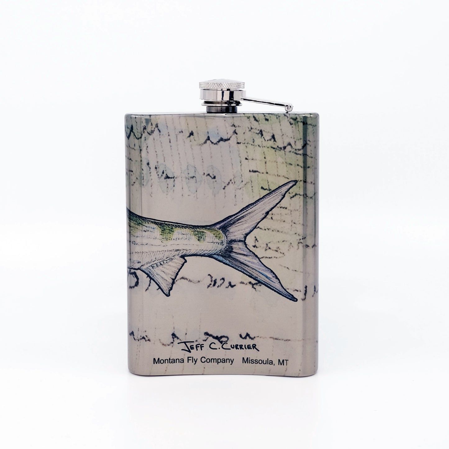 MFC Hip Flask - Currier's Bonefish