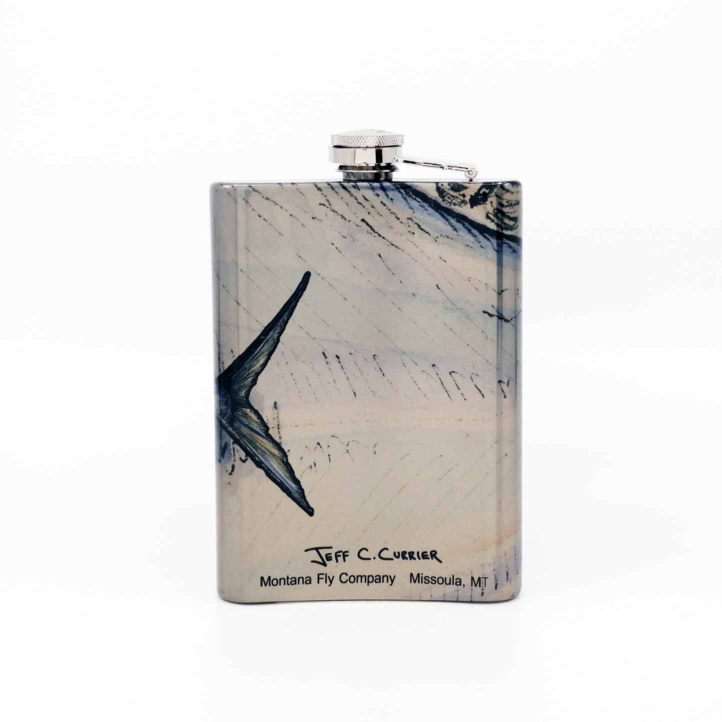 MFC Hip Flask - Currier's Permit