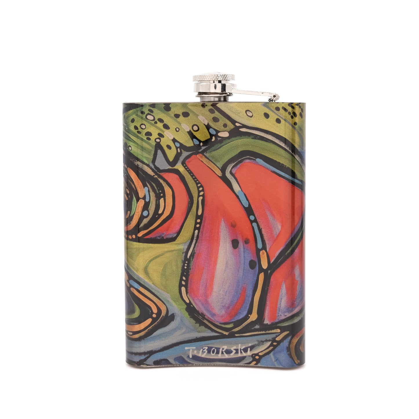 MFC Hip Flask - Borski's Rainbow