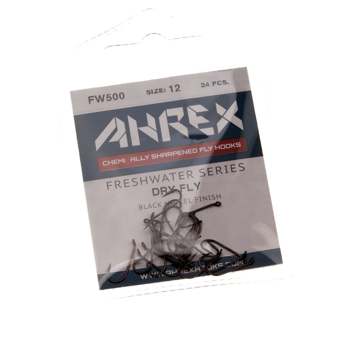 FW500 - Dry Fly Traditional Hook, Barbed