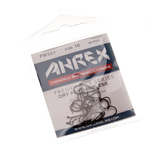 FW501 - Dry Fly Traditional Hook, Barbless