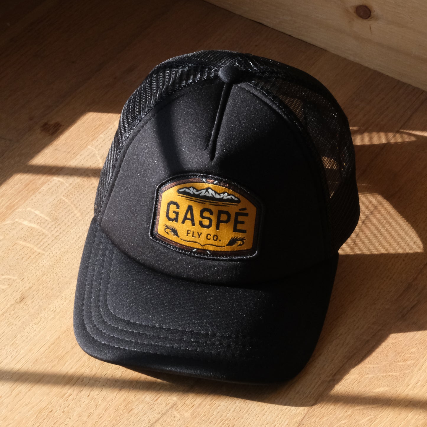 GFC Five Panel Cap - Polyfoam Black