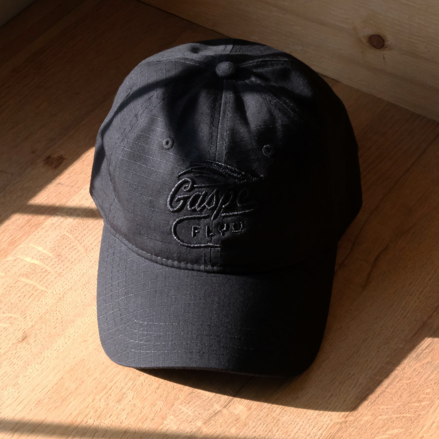 GFC Dad Hat - Monochrome Black Ripstop