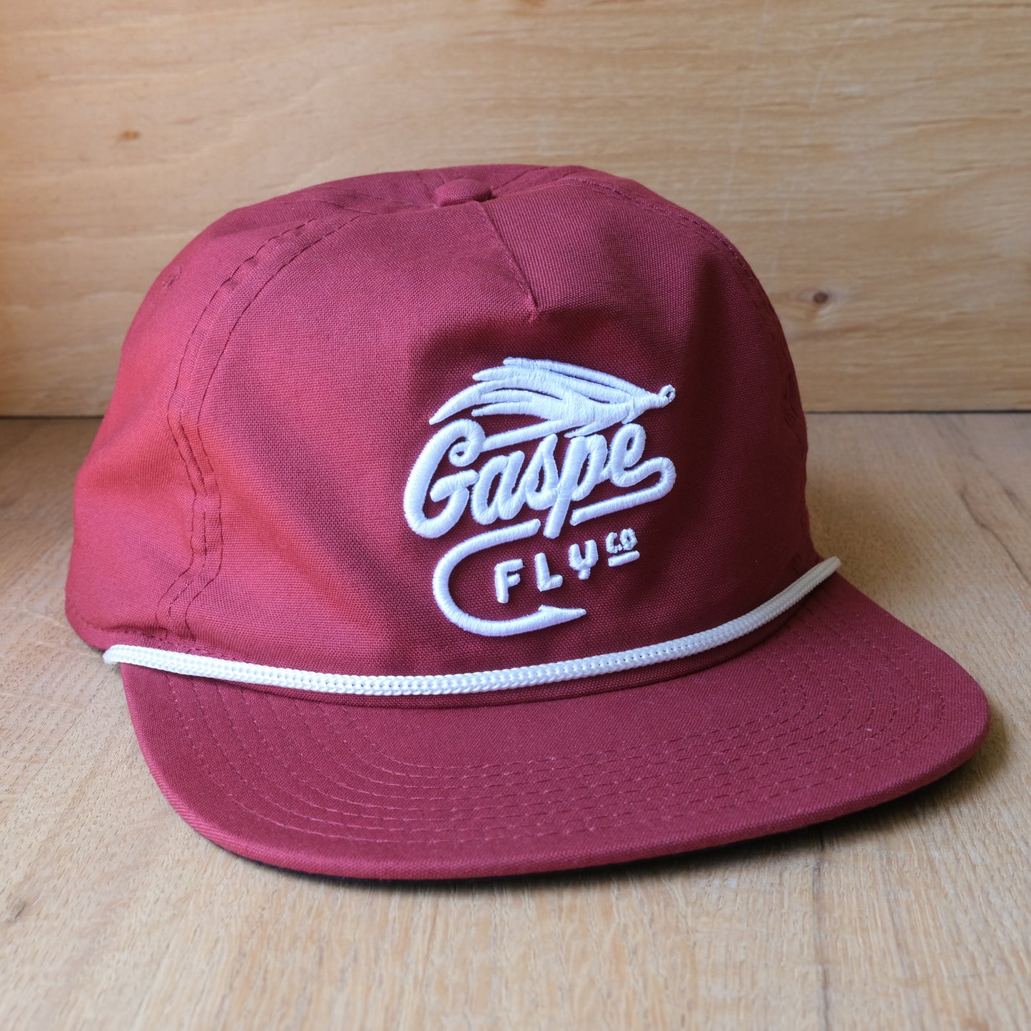 GFC Boat Rope Five Panel Cap - Cardinal