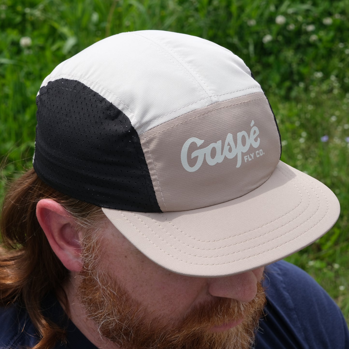 GFC Packable Camper Cap - Black & Stone