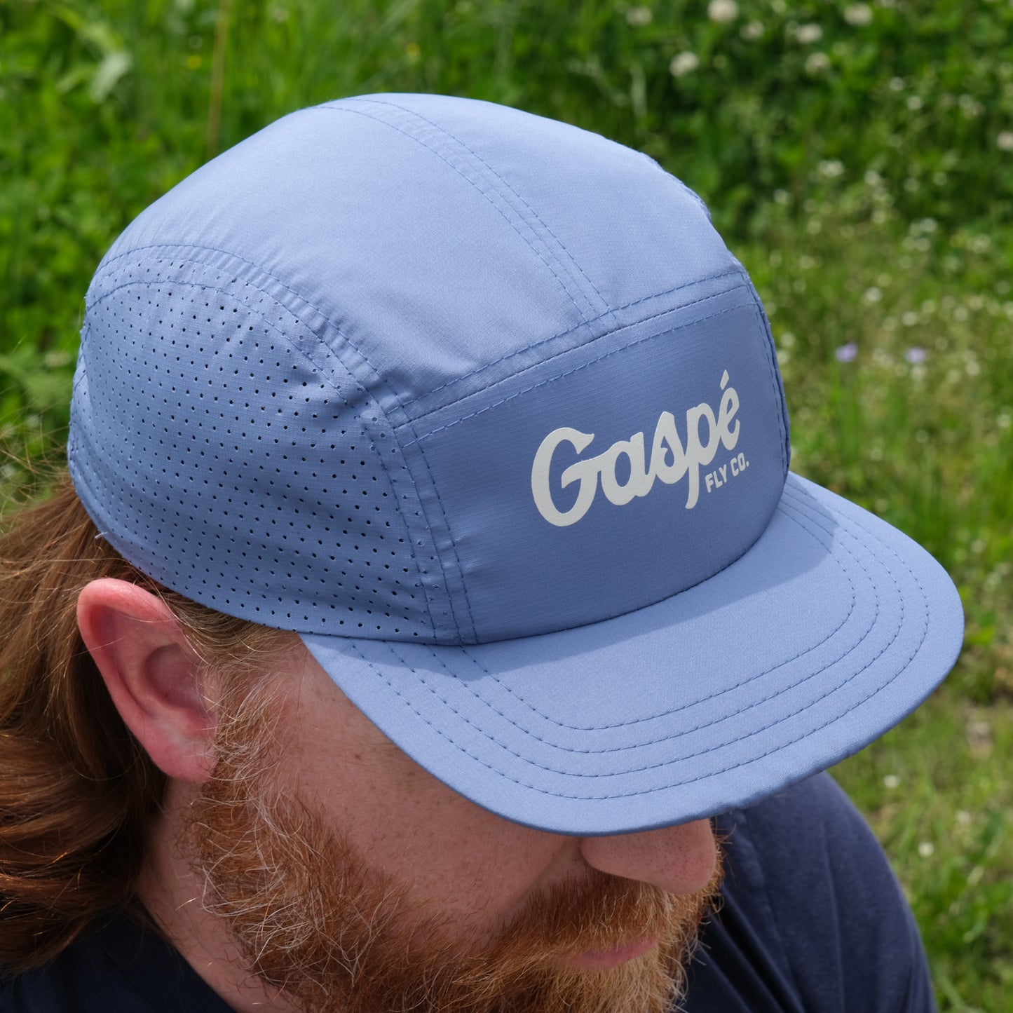 GFC Packable Camper Cap - Carolina Blue