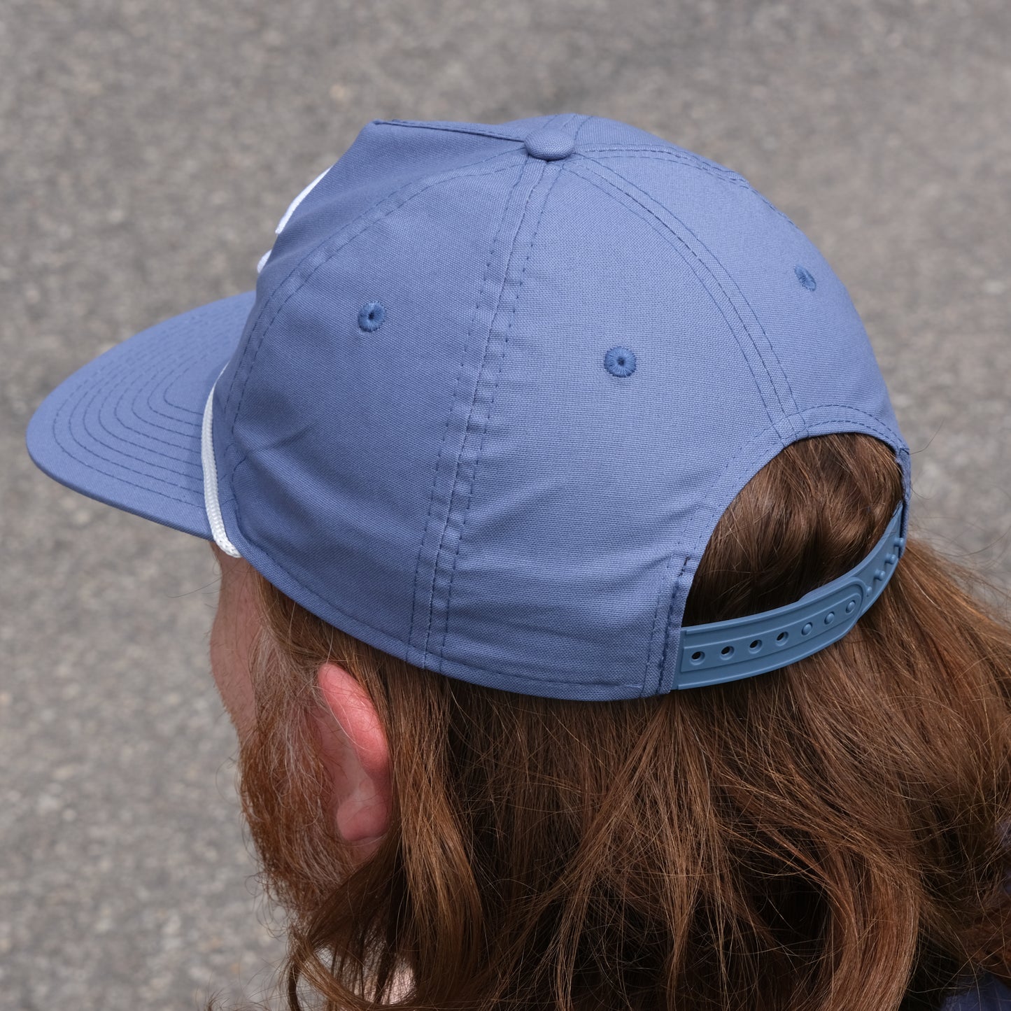 GFC Boat Rope Five Panel Cap - Carolina Blue