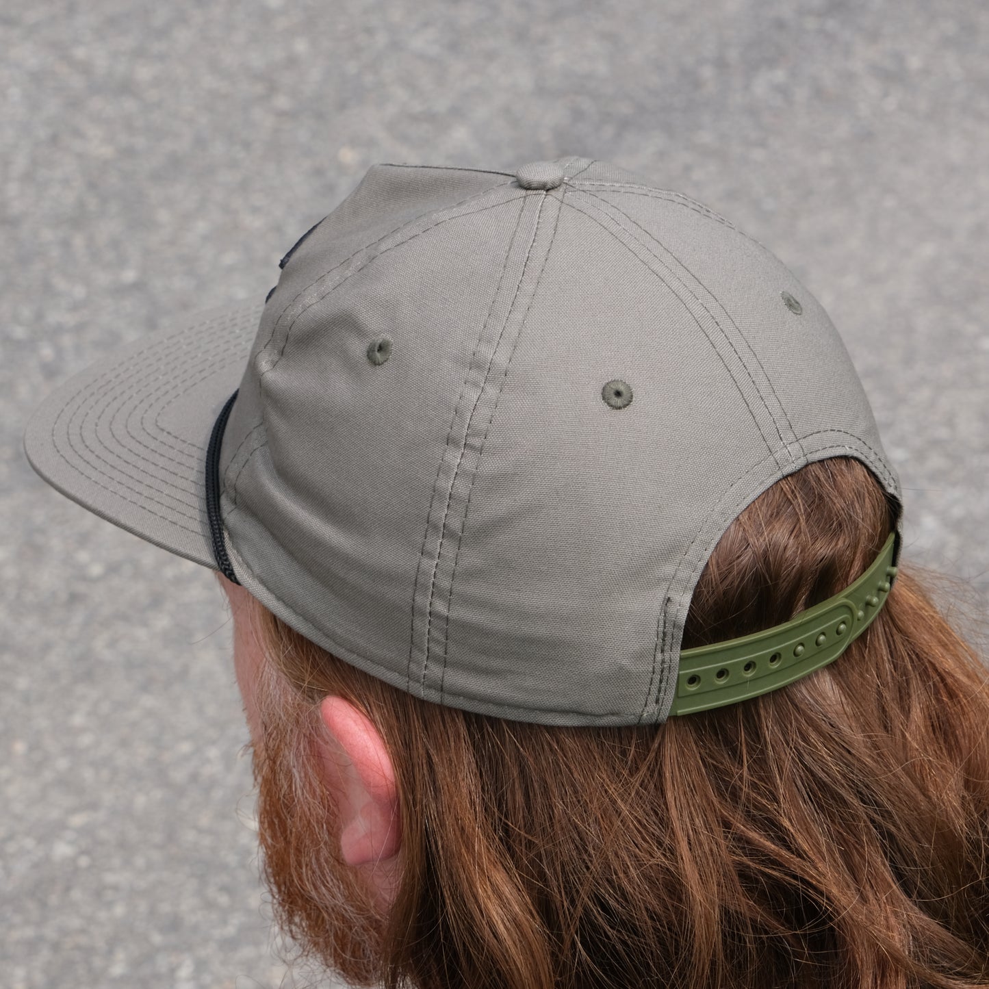 GFC Boat Rope Five Panel Cap - Olive