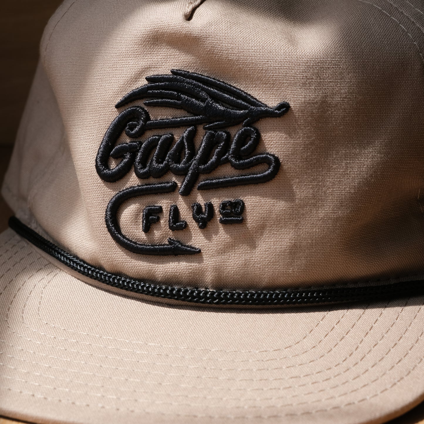 GFC Boat Rope Five Panel Cap - Khaki