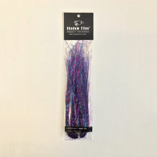 Saltwater Angel Hair - Magenta Tricolor