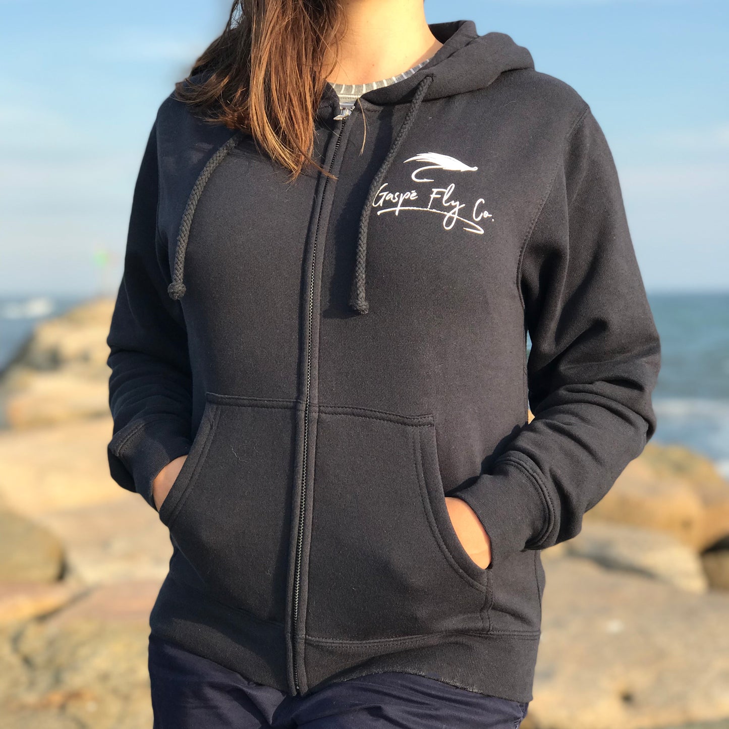 Script Hoodie - Zip (Women)