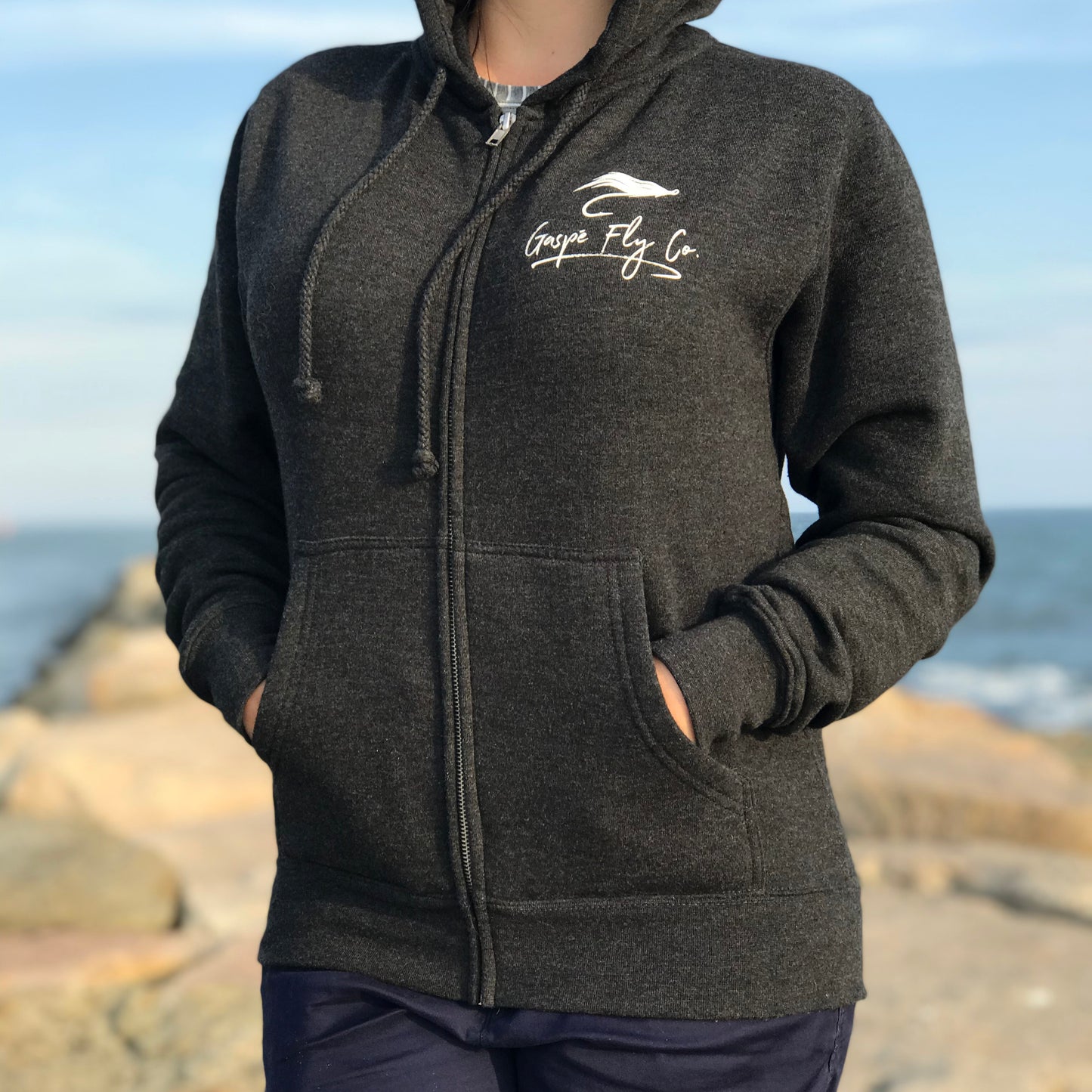 Script Hoodie - Zip (Women)