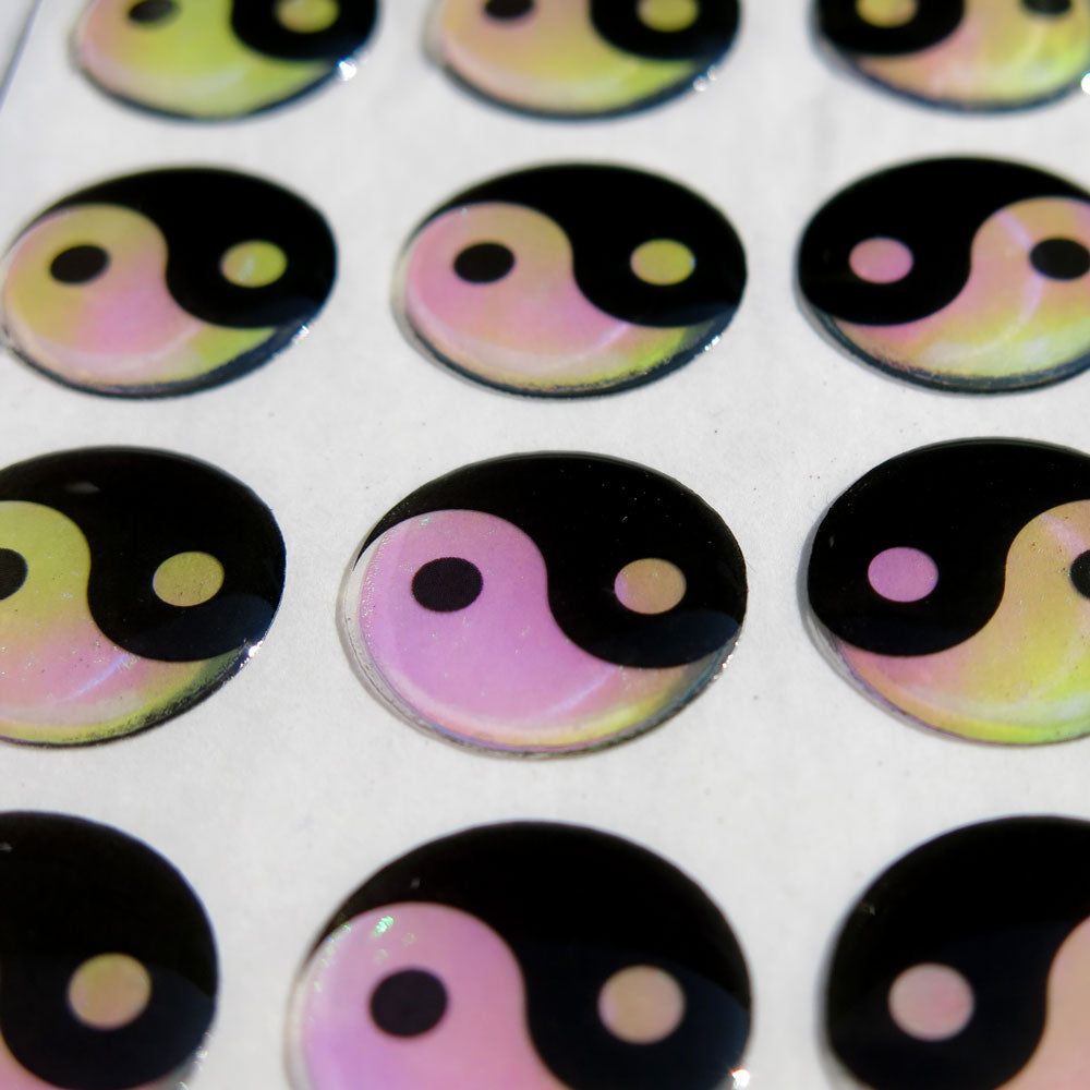 Yin Yang – Yeux Autocollants