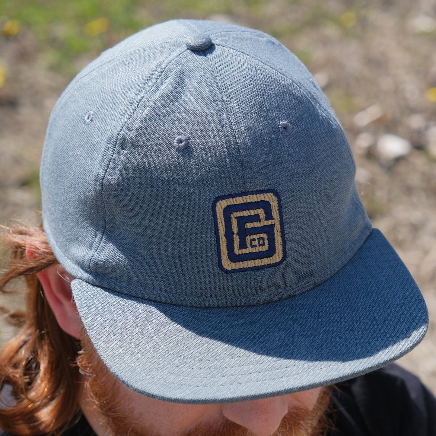 GFC League Six Panel Cap - Sport Grey