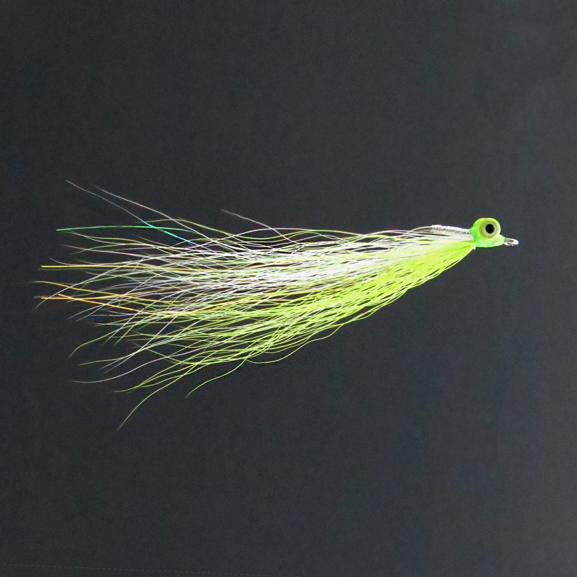 Clouser - Chartreuse &amp; White