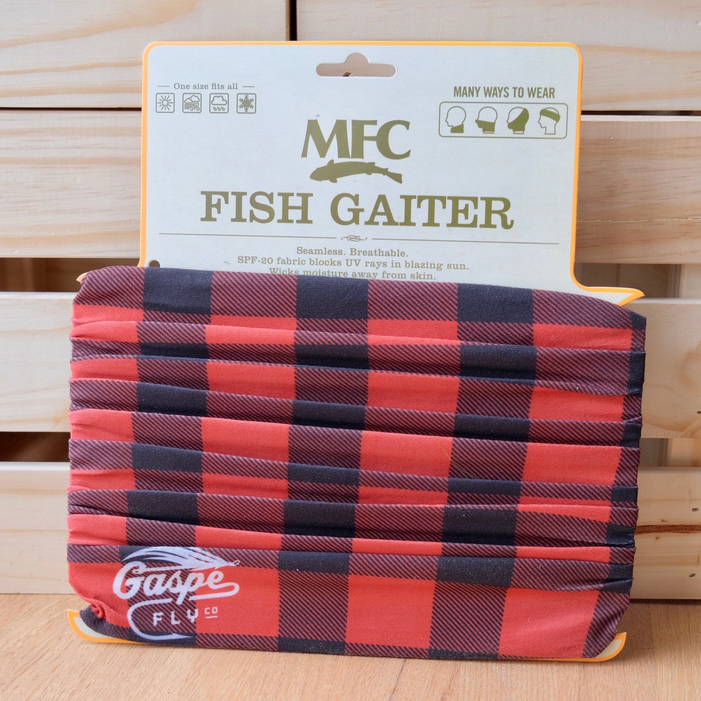 MFC Fish Gaiter - Canadian Plaid