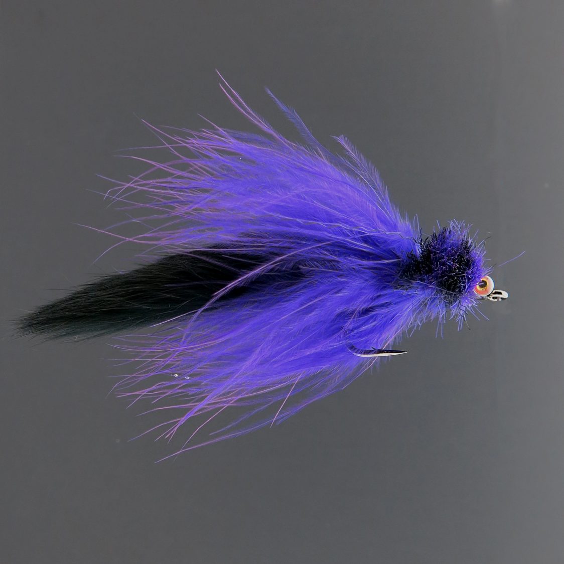 Rat Toad Tarpon Toad Rat Purple & Black – Gaspé Fly Company