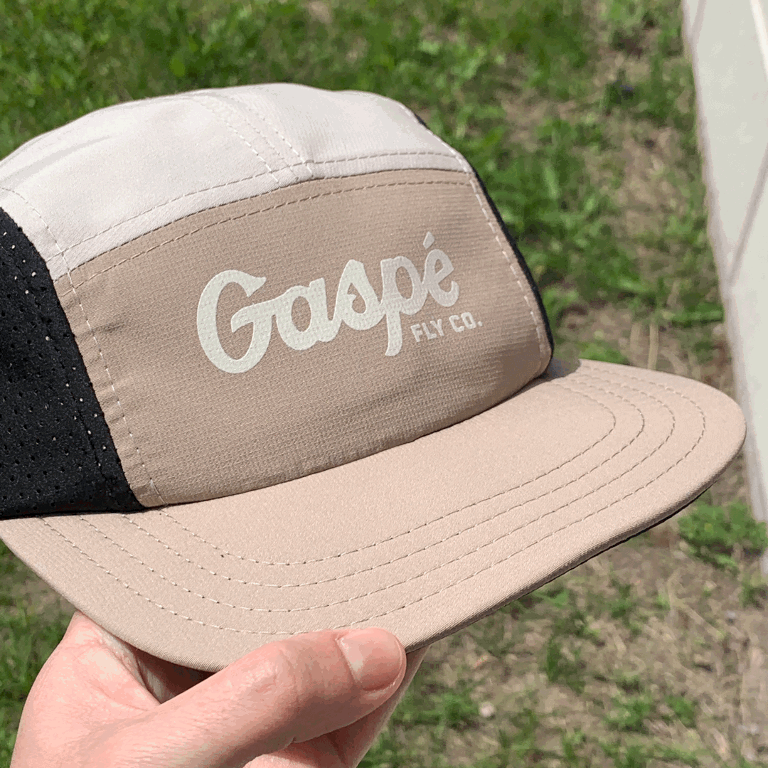 GFC Packable Camper Cap - Black & Stone