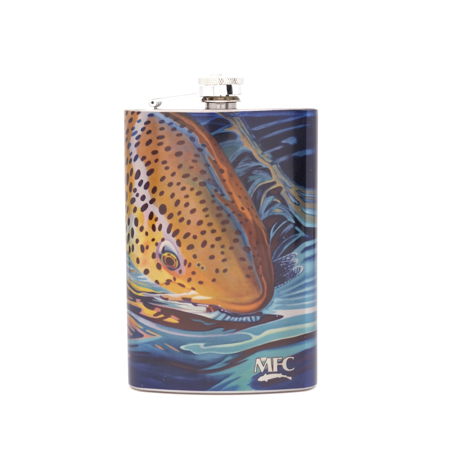 MFC Hip Flask - Maddox's Salmonfly Snack