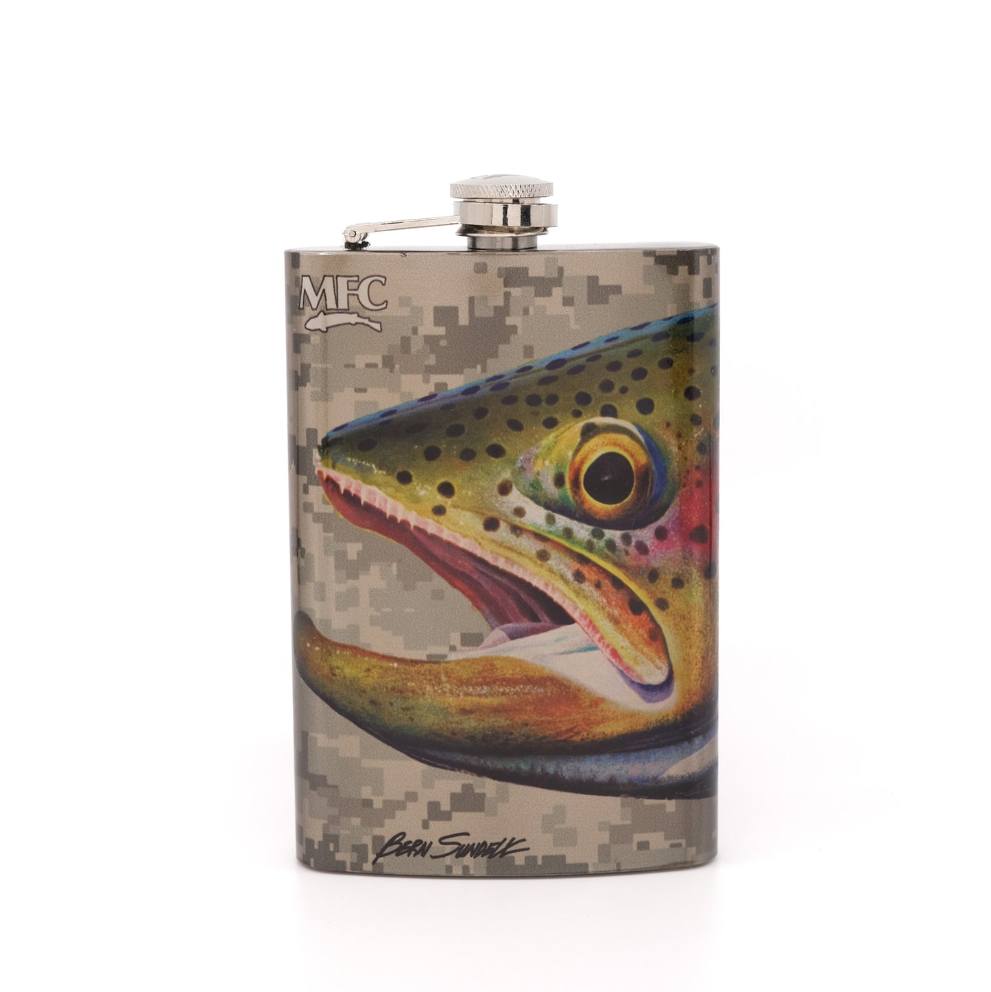 MFC Hip Flask - Sundell's Starlight Rainbow Camo