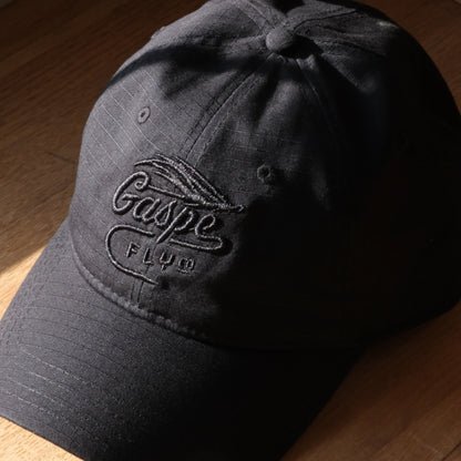 GFC Dad Hat - Monochrome Black Ripstop
