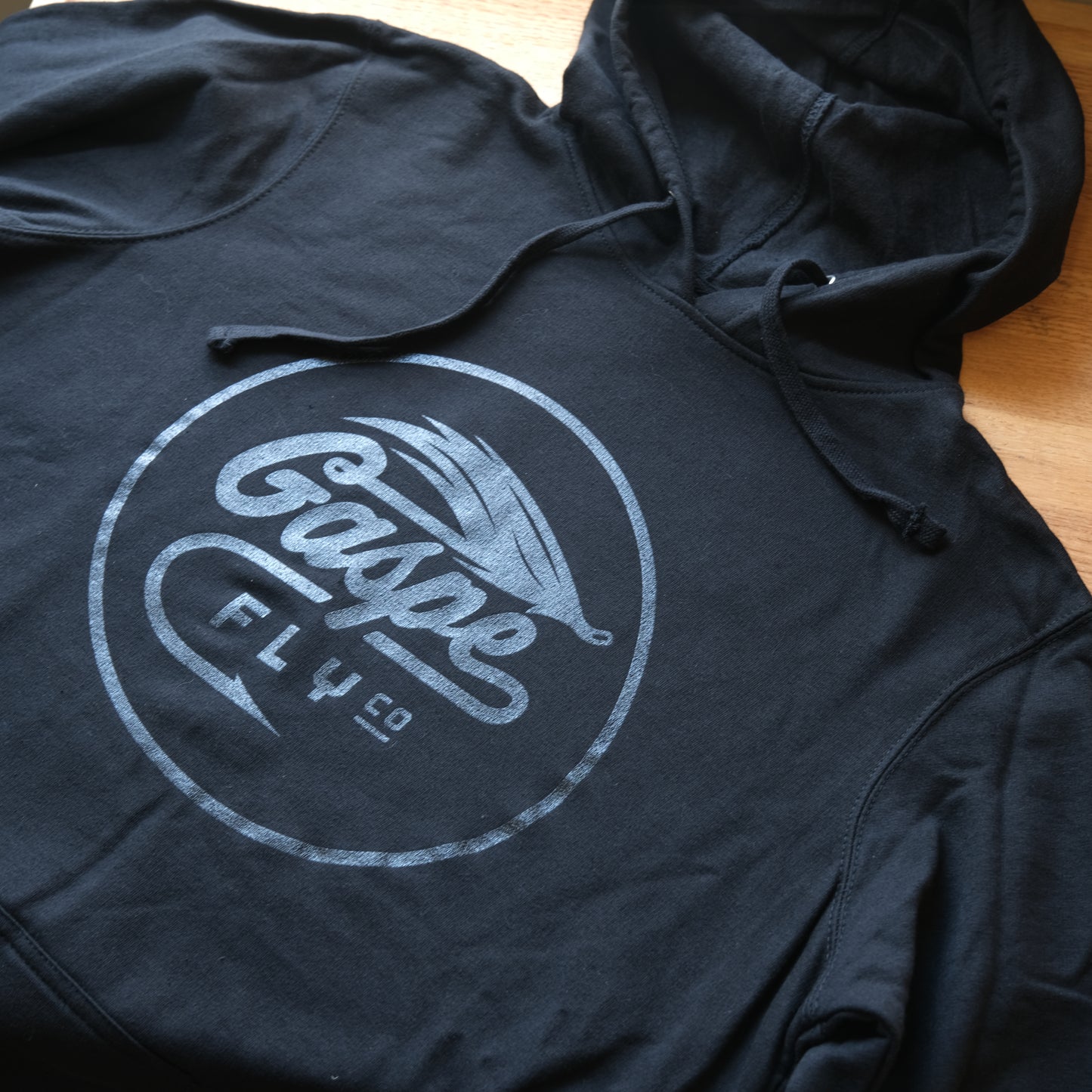 GFC Hoodie - Black on black (Women)