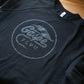 GFC Fleece Raglan Sweatshirt - Black on black
