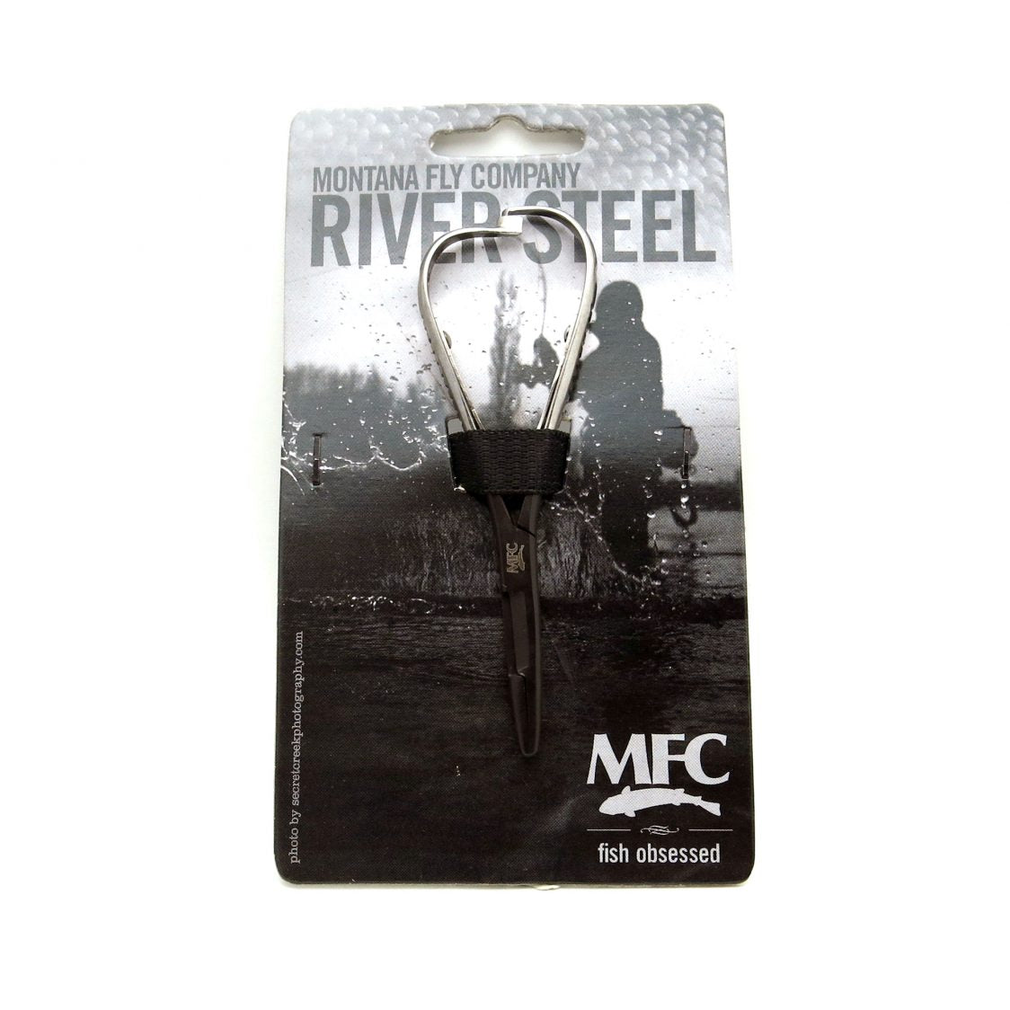 MFC River Steel - 4.75″ Mitten Scissor Mini (Black/Silver)