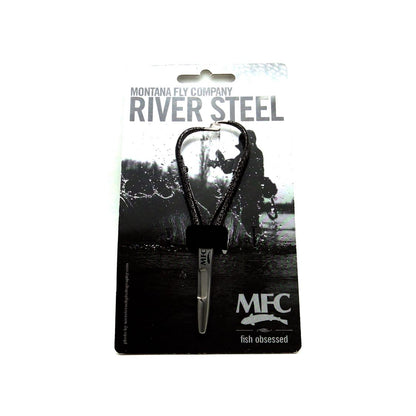 MFC River Steel - 4.75″ Mitten Clamp (Hammered Steel)