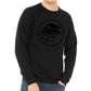 GFC Fleece Raglan Sweatshirt - Black on black