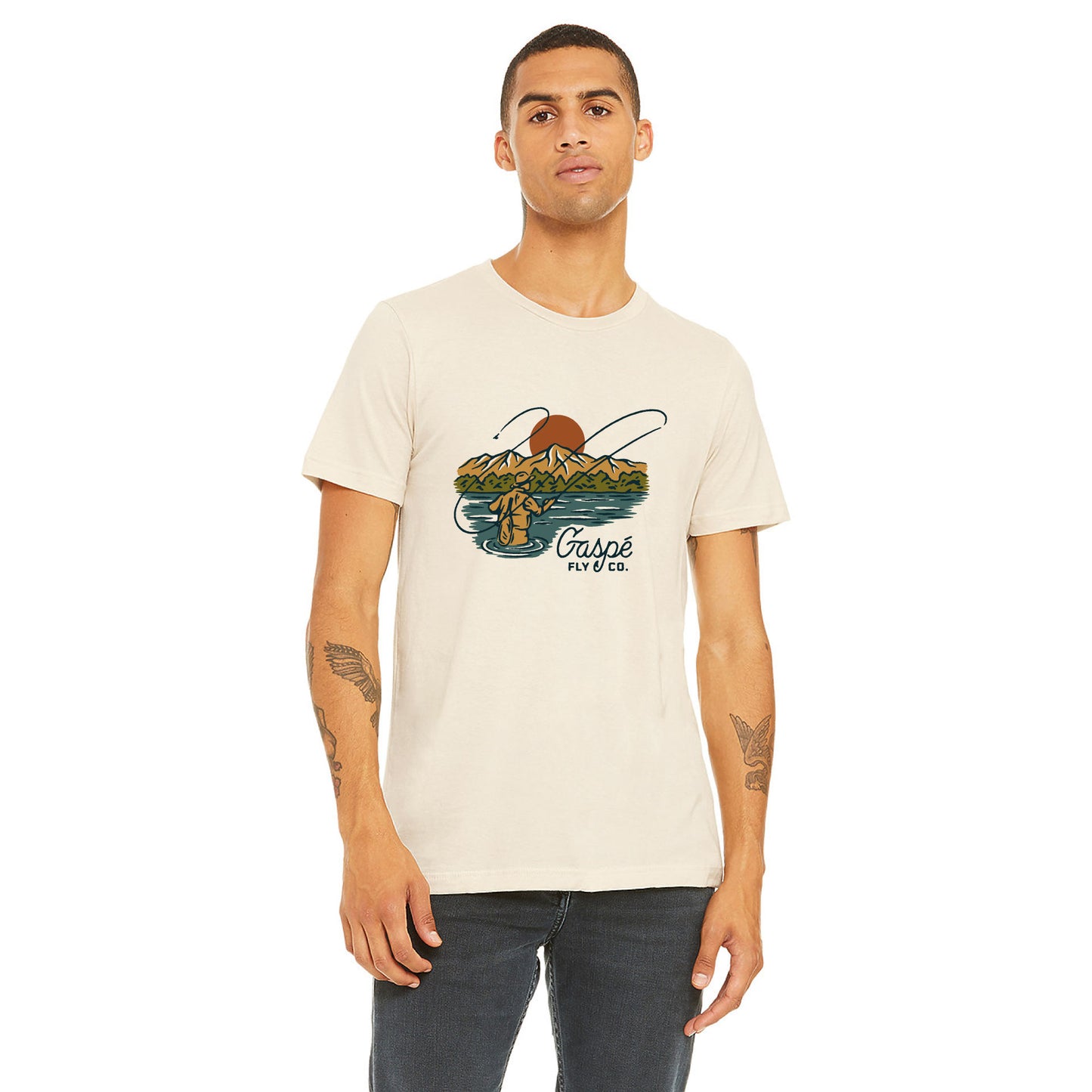 T-Shirt GFC - Gaspé Angler