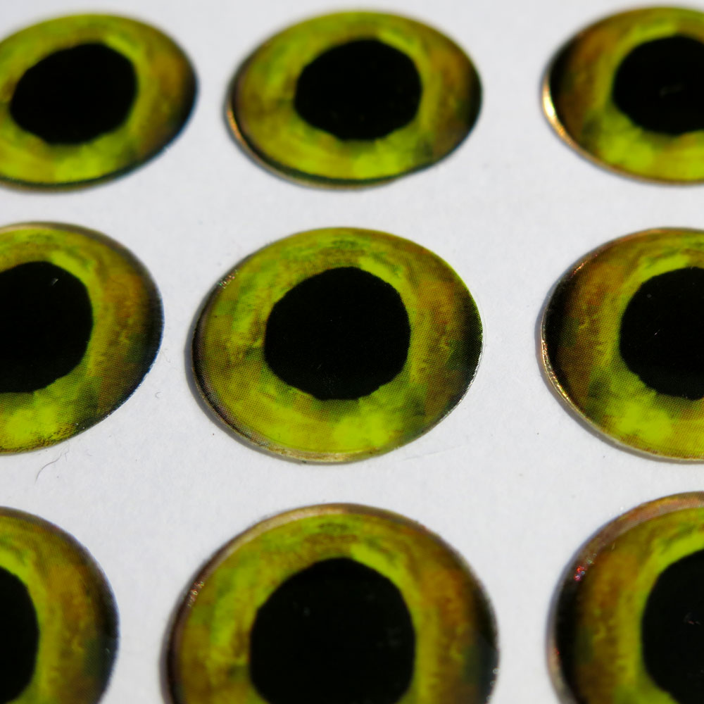 YBL Hot Yellow – Self-adhesive Eyes