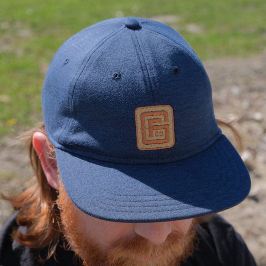 GFC League Six Panel Cap - Sport Blue